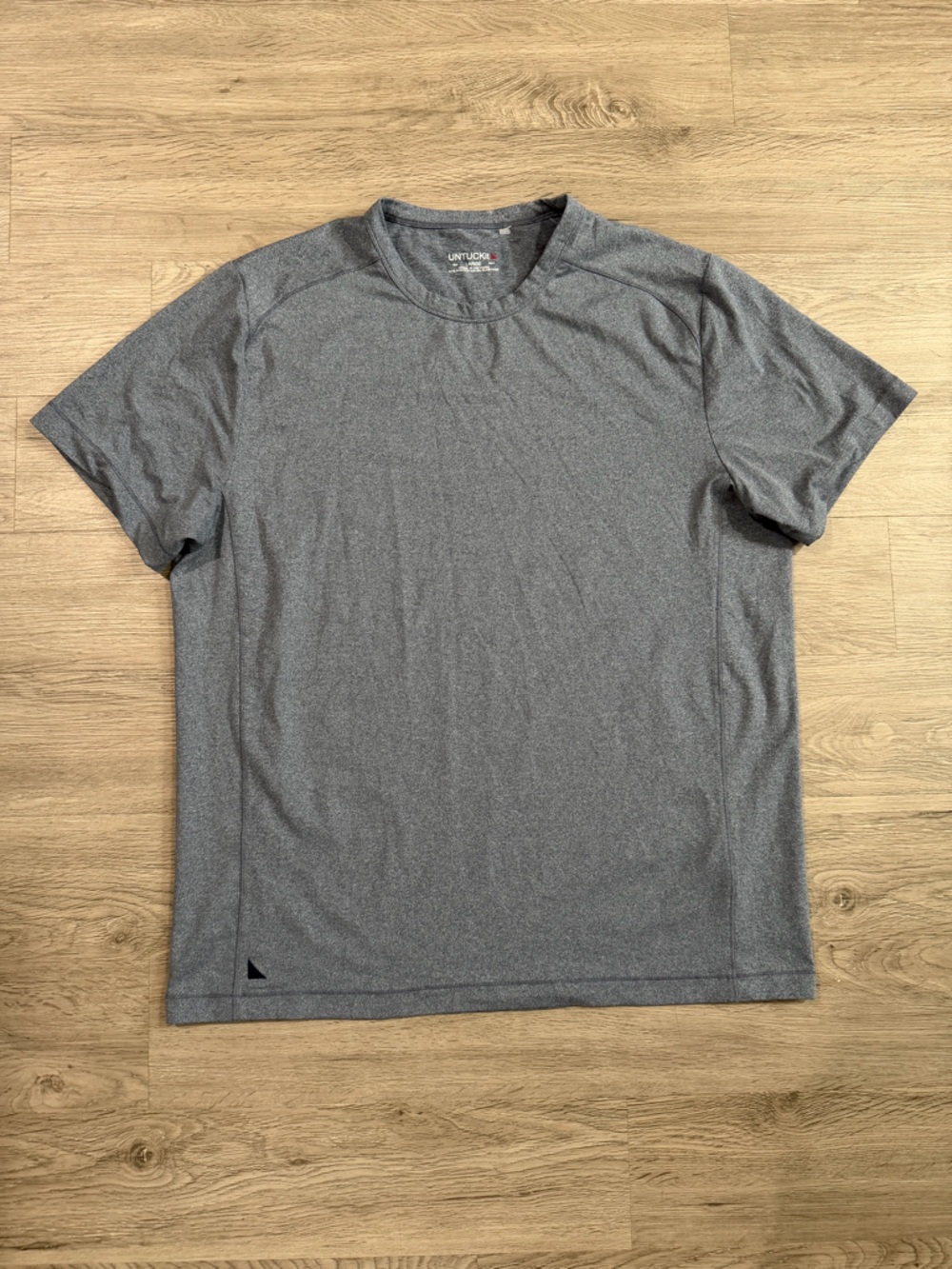 UNTUCKit Men's Gray Performance Crew Tee